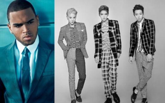 JYJ sings Chris Brown’s song