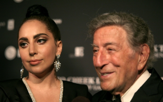 Gaga on Bennett duet CD: Jazz comes easier than pop