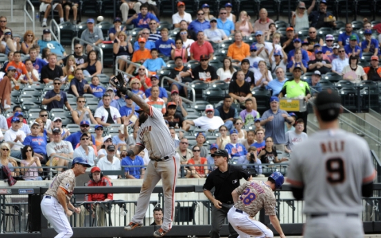 Sandoval lifts Giants over Mets