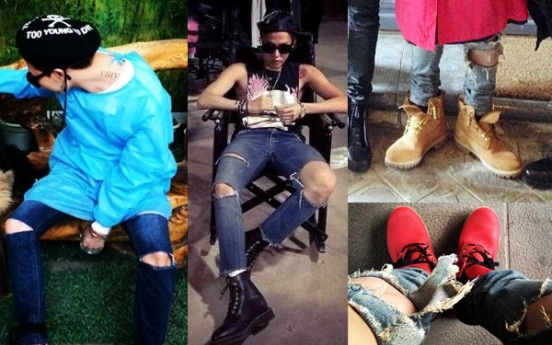 G-dragon’s ‘swag look’ draws attention