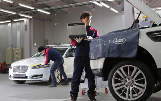 Jaguar Land Rover bolsters service networks