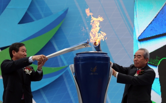 (Photo News) Asian Games flame