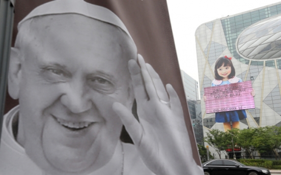 Pope Francis to arrive in Korea Thursday