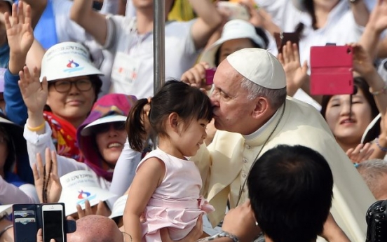 [Papal Visit] Pope champions the underprivileged in visit to Korea