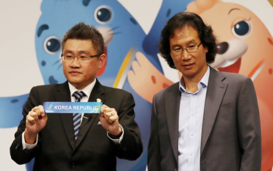 Korean soccer team draws Laos, Saudi Arabia, Malaysia