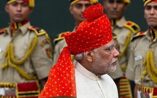 Indian leader Modi dressed for success