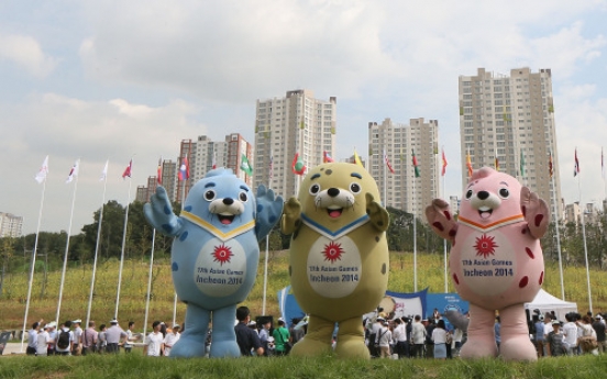 Asiad athletes’ village opens