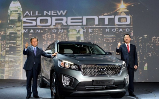 Kia aims to sell 270,000 Sorento SUVs worldwide