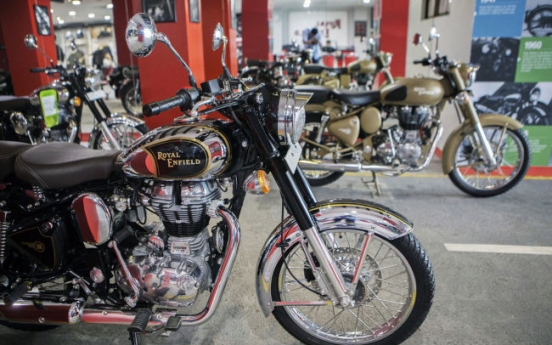 Harley tested on home turf by WWII bikemaker