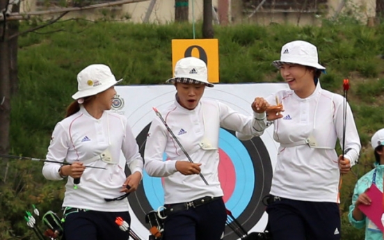 [Asian Games] South Korean archers set to take armful of gold medals