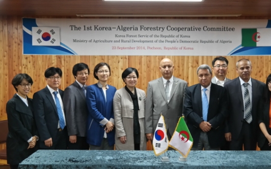 KFS, Algeria join hands to tackle deforestation