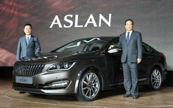 Hyundai launches Aslan sedan