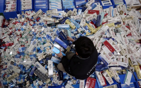 Korea steps up cigarette smuggling crackdown