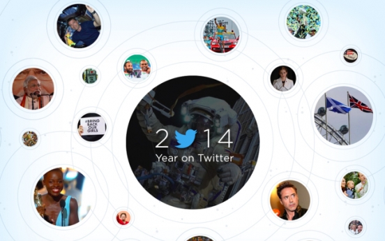 Sewol tragedy tops list of 2014 Twitter moments