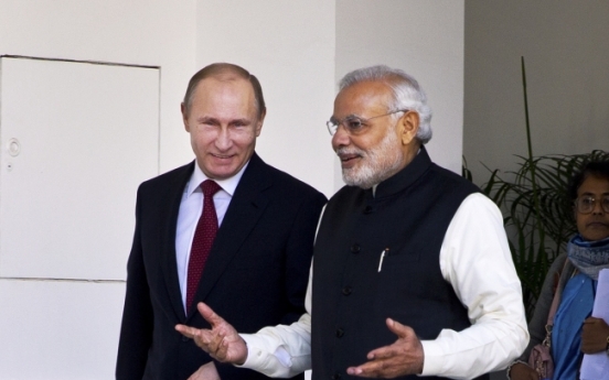 Putin in India to boost trade