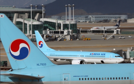 Korean Air grilled over cover-up