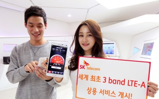 SK Telecom launches world’s first tri-band LTE-A service