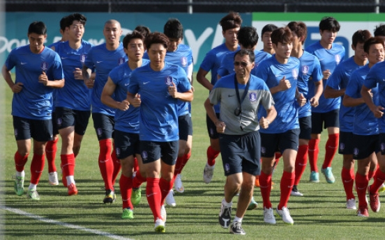 Korea prepares for first cup match