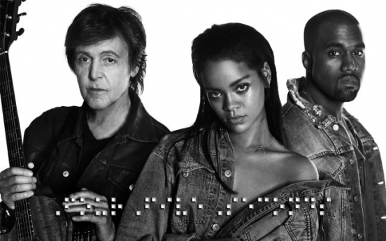 Rihanna goes for acoustic sound with McCartney