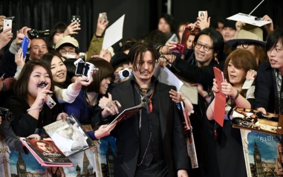 A chupacabra in Japan? Depp says it came from his suitcase