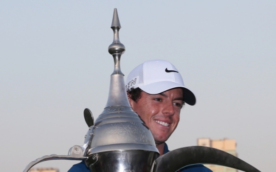 McIlroy wins in Dubai