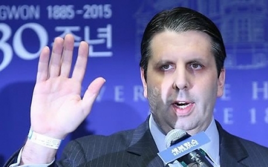 U.S. envoy to S. Korea Lippert to be back to work next week