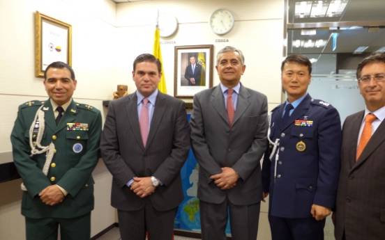 Colombia, Korea seal defense ties