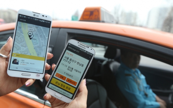 Taxi apps poised to challenge Uber in Korea