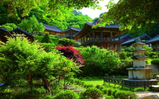 Korea’s mountain temples seek UNESCO recognition