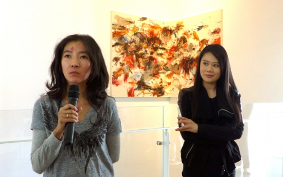 Indonesian artist shows passionate brushstrokes