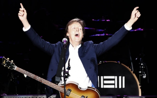 Paul McCartney concert delights fans in Seoul