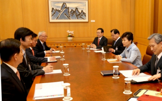 Park warns against N.K. provocation