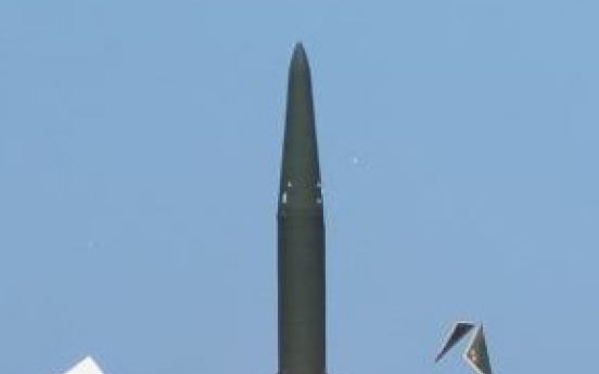 South Korea test fires its first 500km ballistic missile