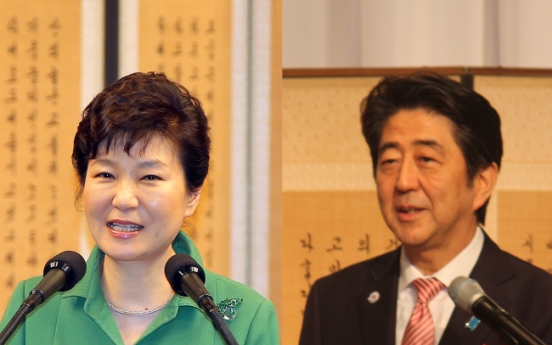 Park, Abe stress forward-looking partnership