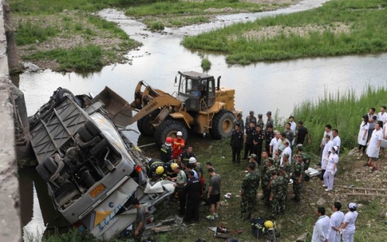 Korean response team sent to China over deadly bus accident