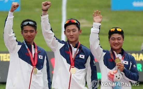 [Universiade] South Korea claimed two gold medals in recurve archery at the Summer Universiade on Wednesday.