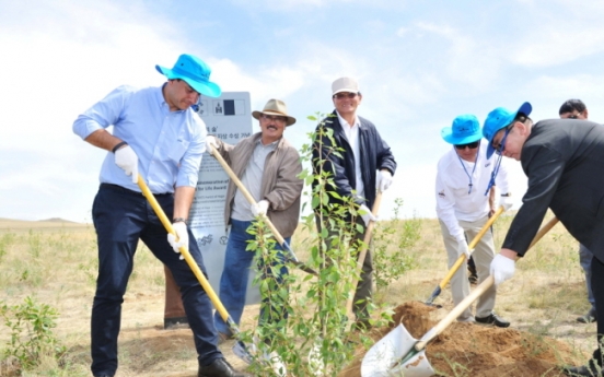 OB joins Mongolia forestry efforts