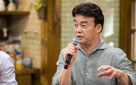 [Herald Interview] Baek Jong-won, the anti-celebrity chef