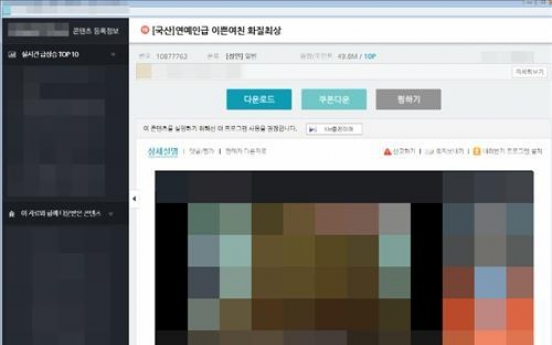 '야동' 웹하드의 진화…음란물 '미리보기'로 회원 끌어들여
