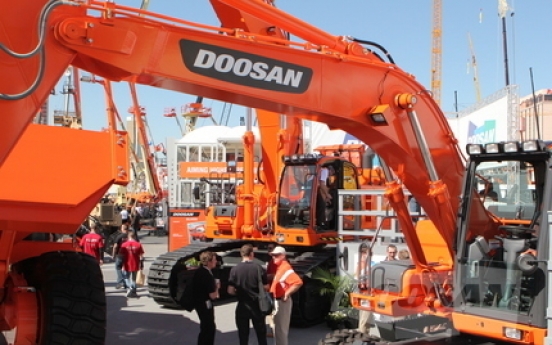 Doosan Infracore earnings plunge over weak sales