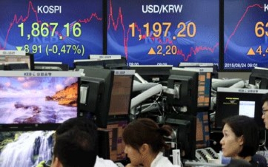 Won hits new 4-year low vs dollar on N.K., slowdown woes