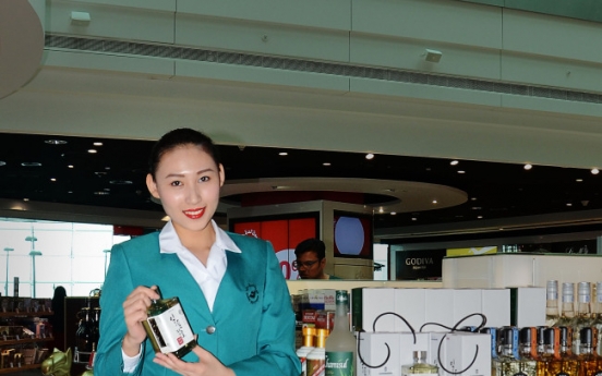 Hite Jinro products enter Dubai airport duty-free store