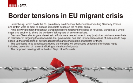 [Graphic News] Border tensions in EU migrant crisis