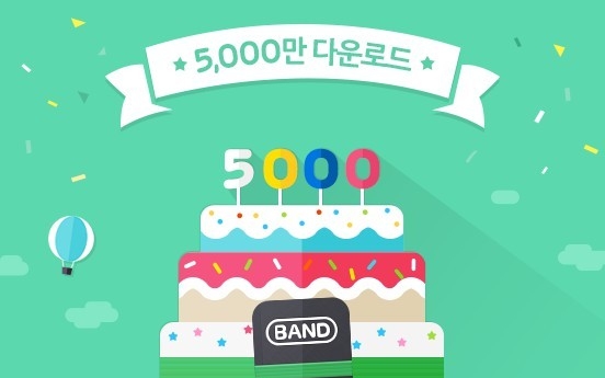 Naver Band’s downloads surpass 50m worldwide