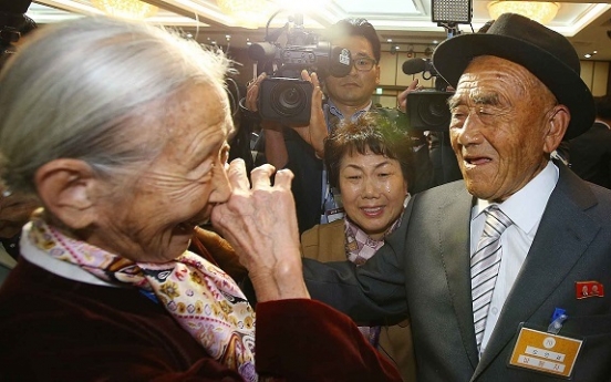 Emotions high at Koreas' separated family reunions