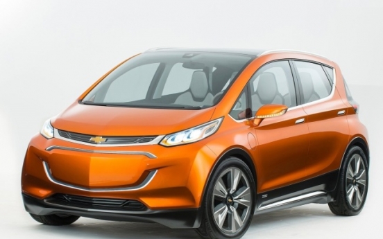 LG, GM team up for $30,000 Bolt EV