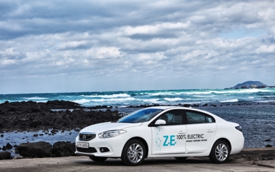 [Photo News] Renault Samsung runs EV-sharing  project in industrial complex