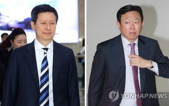 롯데 형제싸움, 법정으로…변호인단, 처음부터 난타전