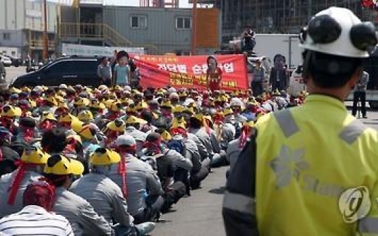 조선업 구조조정 본격화…최대 1만여명 감축할듯