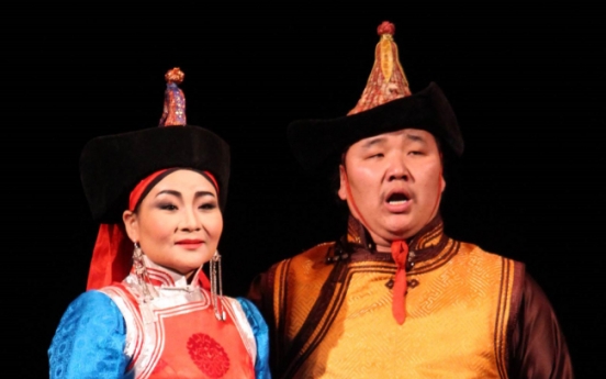 Mongolian theater to perform opera